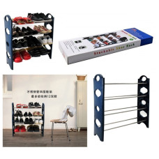 Полиця для взуття органайзер Amazing Stackable Shoe Rack, 4 полки на 12 пар 151128