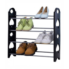 Полиця для взуття органайзер Amazing Stackable Shoe Rack, 4 полки на 12 пар 151128