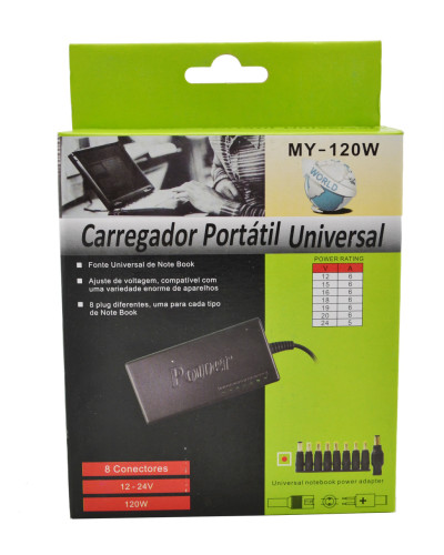 Зарядне для ноутбука універсальне до 120W UKC XWB-120W 151132