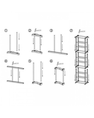 Полиця для взуття на 30 пар Amazing Shoe Rack 151148