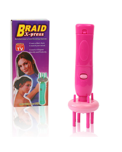 Пристрій машинка для автоматичного плетіння косичок Braid X-press 152551