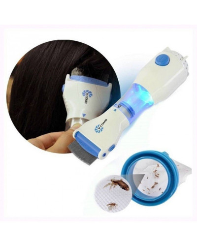 Розчіска електрична для видалення вошей і блох V-Comb Licetec 152573