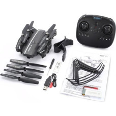 Квадрокоптер з відеокамерою складний HD WiFi RC 8807 чорний 152576