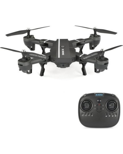 Квадрокоптер з відеокамерою складний HD WiFi RC 8807 чорний 152576