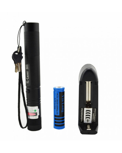 Мощный лазер 500 mW Green Laser Pointer YL-303 TA77OD 152608