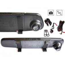 Відеореєстратор-дзеркало автомобільний Vehicle Blackbox DVR 1433 4,3 Full HD DVR L9000 152635
