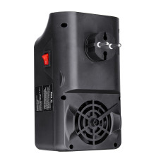 Портативний міні електрообігрівач каміна з пультом Flame Heater 500 Вт Чорний 152668