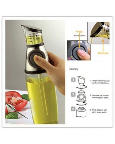 Диспенсер пляшка для оливкової та соняшникової олії Press Measure Oil Dispenser 152733