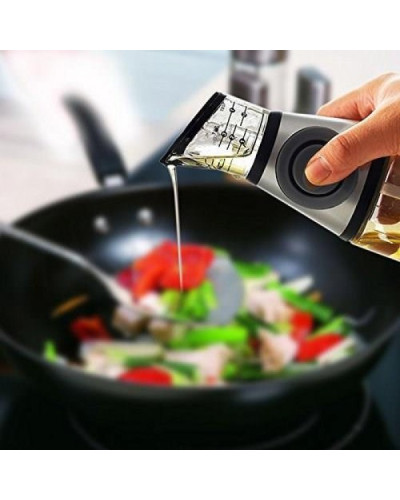 Диспенсер пляшка для оливкової та соняшникової олії Press Measure Oil Dispenser 152733