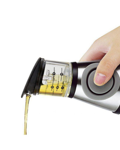 Диспенсер пляшка для оливкової та соняшникової олії Press Measure Oil Dispenser 152733