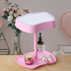 Дзеркало з підсвіткою та підставкою Mirror Lamps Pink 152843