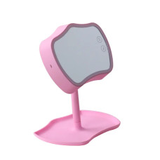 Дзеркало з підсвіткою та підставкою Mirror Lamps Pink 152843