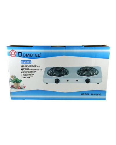 Електроплита Domotec MS 5802 Спіраль D1001 2 конфорки 153992