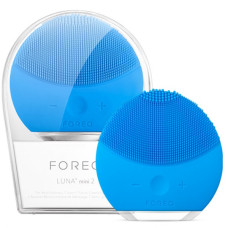 Силіконова щітка-масажер для очищення обличчя Foreo LUNA mini 2 синя 154033