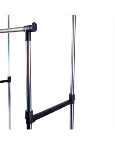 Подвійна телескопічна вішалка для одягу Double Pole Clother Hose Small 20 кг 154088