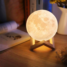 Настільна лампа-ночник Місяць 15 см Magic 3D Moon Light Touch Control 154094
