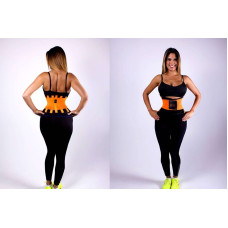 Пояс для схуднення Hot Shapers Belt Power на липучці жовтий, розмір S 154098