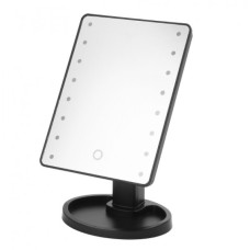 Дзеркало з підсвіткою для макіяжу Led mirror чорне 154143