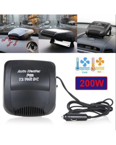 Автомобільний керамічний обігрівач салону автодуйка 12V 200W WM-200 154298