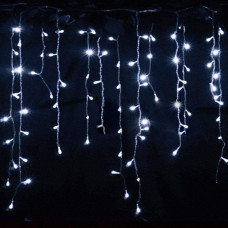 Гірлянда Бахрома вулиця 120LED (Ø 3,3) 4м, сосульки 30/50/70см (флеш) (ЧП) Білий RD-7116 154525