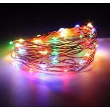 Гірлянда мідна провідна 100 LED з підсвічуванням (ЧП) USB (СП) RGB (RD-7112)154548