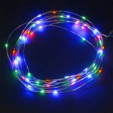 Гірлянда мідна провідна 100LED 10м БП 5В 220V RGB (RD-7244) 154559