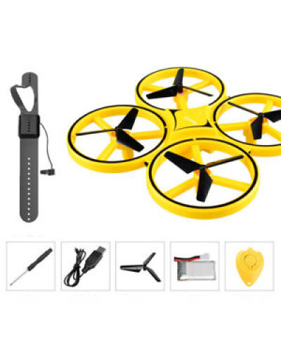 Квадрокоптер управління жестами Tracker Gravity Sensor жовтий 154562