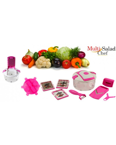 Овочерізка багатофункціональна 13 предметів Multi Salad Chef 13в1 154694
