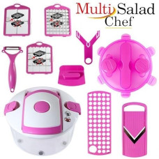 Овочерізка багатофункціональна 13 предметів Multi Salad Chef 13в1 154694