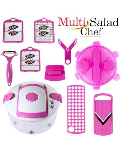 Овочерізка багатофункціональна 13 предметів Multi Salad Chef 13в1 154694