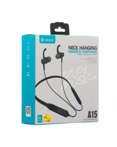 Навушники bluetooth Celebrat A15 салатовий 165970