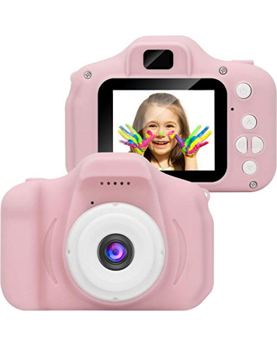 Цифровий дитячий фотоапарат Baby Camera Х-200 Рожевий 169511