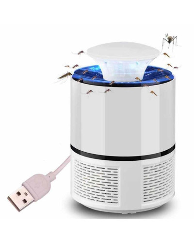 Пастка для комарів знищувач комах Mosquito Killer Lamp Біла 171538