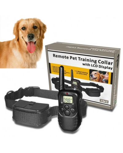 Ошийник для контролю собак Remote Pet Dog Training Collar з LCD дисплеєм 171552