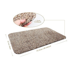 Коврик придверный впитывающий Clean Step Mat бежевый 171692