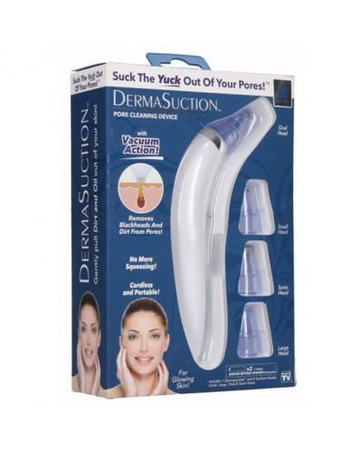 Вакуумний очисник пор для обличчя Derma Suction білий 174771
