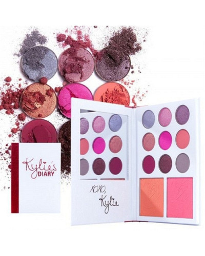 Палетка тіней і рум'ян Kylie Diary Pressed Powder Palette 174776