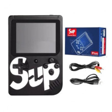 Портативна ігрова ретро приставка 400 ігор Dendy SEGA 8bit SUP Game Box Чорна 175459
