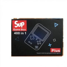 Портативна ігрова ретро приставка 400 ігор Dendy SEGA 8bit SUP Game Box Чорна 175459