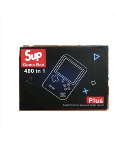 Портативна ігрова ретро приставка 400 ігор Dendy SEGA 8bit SUP Game Box Чорна 175459