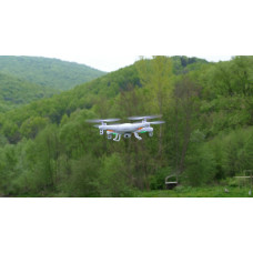 Квадрокоптер летающий дрон Drone 1 мільйон WIFI Pro DM 93 з камерою Білий 175461