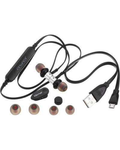 Навушники вакуумні з мікрофоном MDR B923BL + BT AWEI 177884