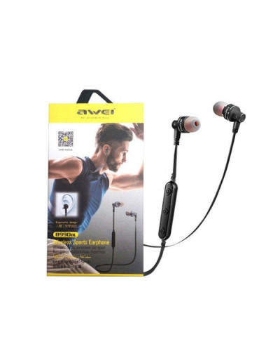 Навушники вакуумні з мікрофоном MDR B990BL + BT AWEI 177888