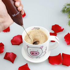 Капучинатор міксер для вершків і молока MILK FOAMER HONGXIN фіолетовий 178667