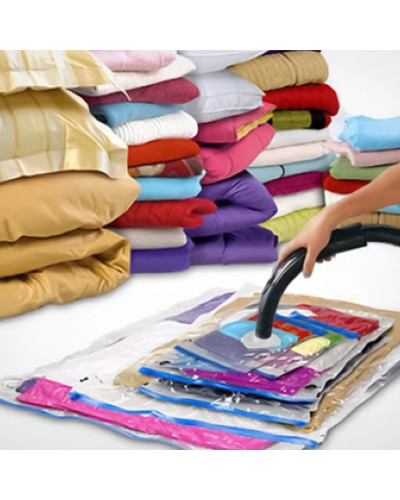 Пакети вакуумні для зберігання речей 80*110 VACUUM BAG 179258
