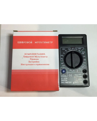 Мультиметр тестер DT-838 179285