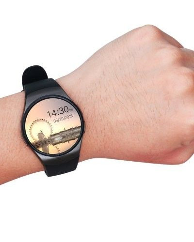 Годинник Smart Watch Kingwear KW18 Чорний 179342
