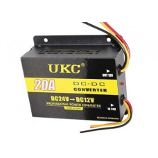 Преобразователь DC/DC 24v-12v 20A 179676