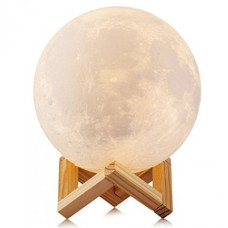 Настільний світильник-ночник Луна 13 см Magic 3D Moon Light Touch Control 179845