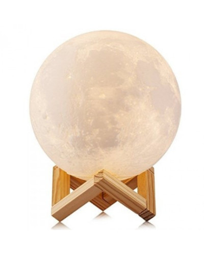 Настільний світильник-ночник Луна 13 см Magic 3D Moon Light Touch Control 179845